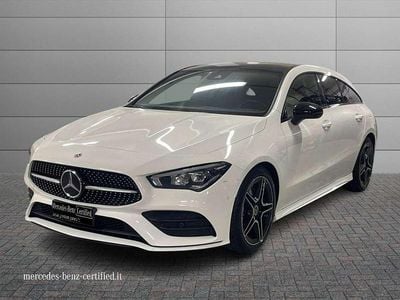 Usata Mercedes CLA200 Shooting Brake Premium 150 CV (110 kW) 2022 Bianco polare Station wagon
