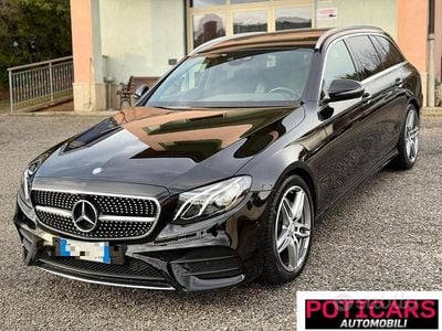 Usado Mercedes E220 Premium Plus 194 CV (142 kW) 2017 Negro Familiar