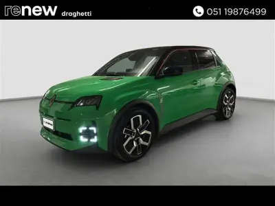 Ny Renault 5 E-Tech Komfort 110 kW (150 HK) 2025 Grön Halvkombi