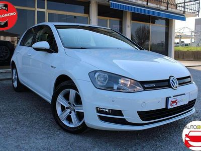 Usata VW Golf VII Highline 110 CV (80 kW) 2017 Bianco Berlina