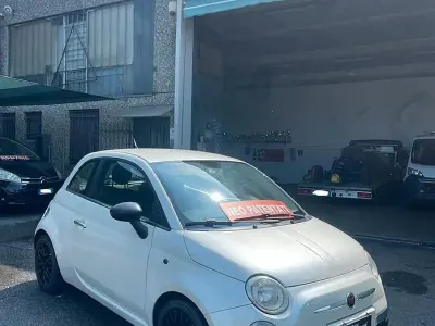 Usata Fiat 500 75 CV (55 kW) 2008 Bianco Utilitaria