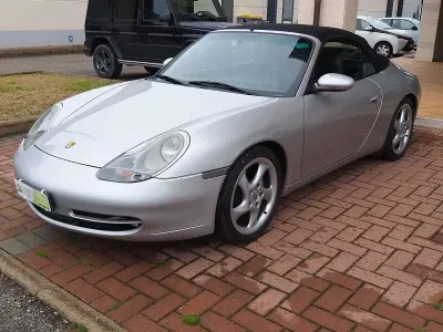 Usata Porsche 996 300 CV (220 kW) 1999 Grigio Cabrio