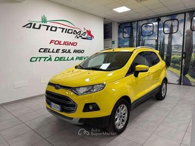 Usata Ford Ecosport Titanium 95 CV (69 kW) 2016 Giallo SUV