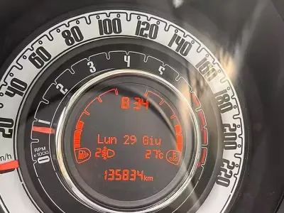 Usata Fiat 500 69 CV (50 kW) 2016 Rosso Berlina
