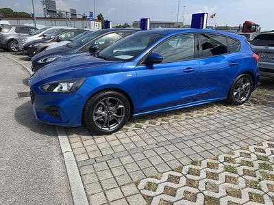 Usata Ford Focus ST-Line 125 CV (91 kW) 2019 Blu Berlina