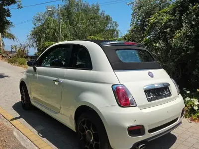 Usata Fiat 500 Sport 69 CV (50 kW) 2014 Bianco Cabrio