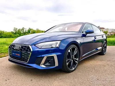 Usata Audi A5 Sportback S-Line 204 CV (150 kW) 2020 Bluazzurro Utilitaria