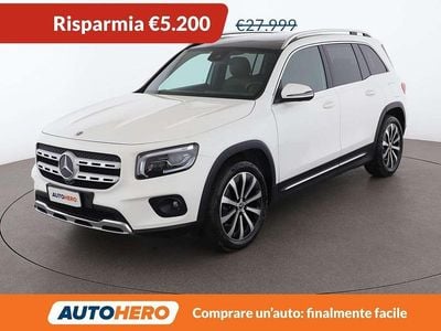 Usata Mercedes GLB200 150 CV (110 kW) 2020 Bianco SUV