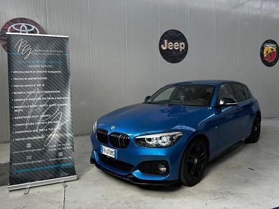 Usata BMW 120 M Performance 184 CV (135 kW) 2018 Blu Utilitaria