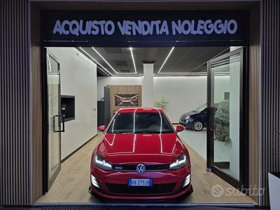 Usado VW Golf VII GTD 184 CV (135 kW) 2014 Rojo Berlina