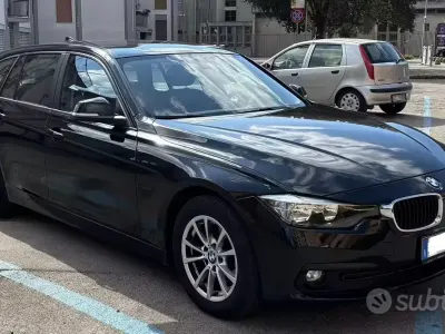 Usata BMW 316 Advantage 116 CV (85 kW) 2016 Nero Station wagon