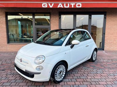 Usata Fiat 500 Lounge 69 CV (50 kW) 2009 Bianco Cabrio