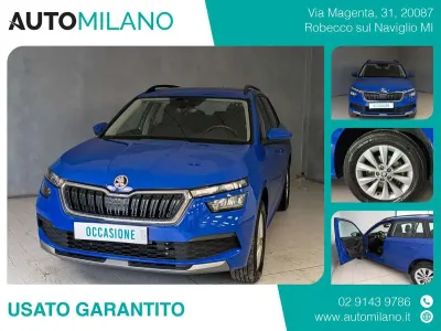 Usata Skoda Kamiq Style 150 CV (110 kW) 2022 Blu/azzurro SUV