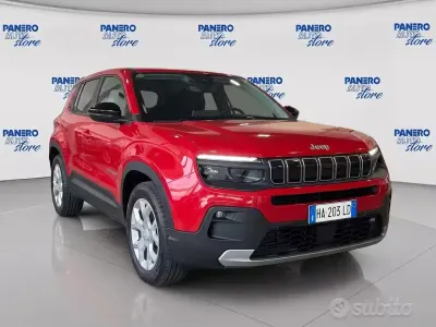 Ny Jeep Avenger Longitude 101 HK (74 kW) 2026 Röd SUV