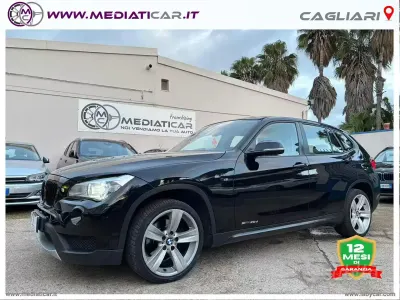Käytetty BMW X1 xLine 116 HP (85 kW) 2013 Musta Katumaasturi