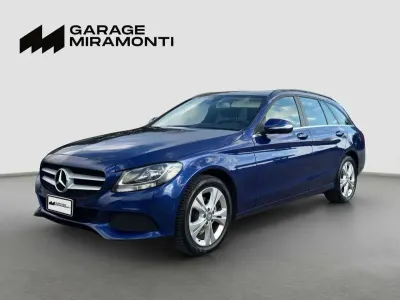 Usata Mercedes C180 Business 116 CV (85 kW) 2015 Blu/azzurro Station wagon