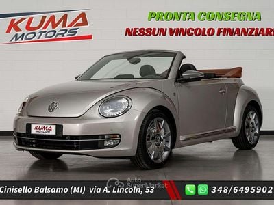 Usata VW Beetle Cabriolet Karmann 160 CV (117 kW) 2015 Grigio Cabrio