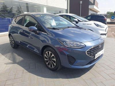 Second-hand Ford Fiesta Titanium 75 CP (55 kW) 2023 Albastru Hatchback