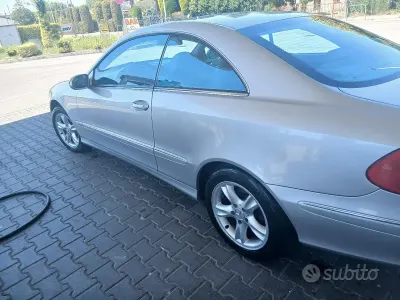 Usata Mercedes CLK200 Elegance 163 CV (119 kW) 2004 Grigio Coupé
