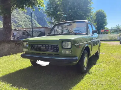 Usata Fiat 127 1970 Verde Utilitaria