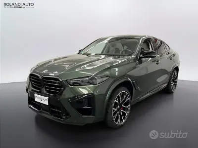 Usata BMW X6 M Competition Edition 625 CV (459 kW) 2024 Verde SUV