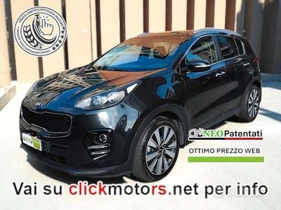 Usata Kia Sportage 116 CV (85 kW) 2017 Nero SUV