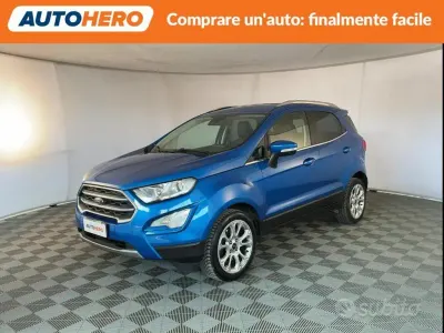 Usata Ford Ecosport 125 CV (91 kW) 2020 Bluazzurro SUV