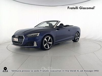 Usata Audi A5 Cabriolet Advanced 150 CV (110 kW) 2024 Blu Cabrio