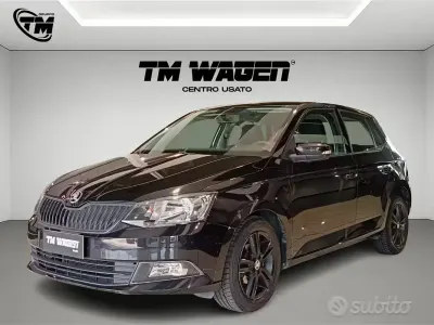 Usata Skoda Fabia Ambition 60 CV (44 kW) 2016 Nero Berlina