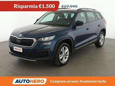 Usata Skoda Kodiaq Ambition 150 CV (110 kW) 2023 Blu/azzurro SUV