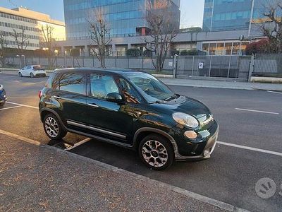 Usata Fiat 500L Trekking 85 CV (62 kW) 2014 Verde Monovolume