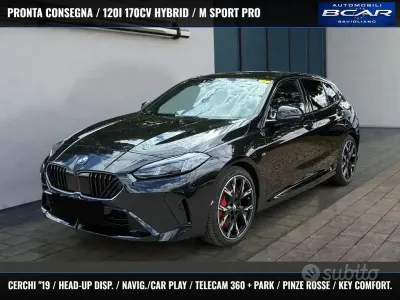 Usata BMW 120 M Sport 170 CV (125 kW) 2025 Nero Utilitaria