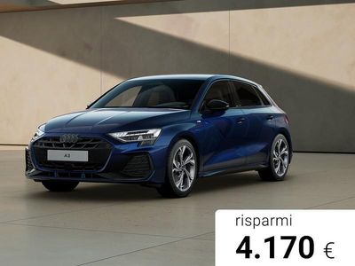 Nuova Audi A3 S-Line 150 CV (110 kW) 2026 Blu navarra metallizzato Berlina