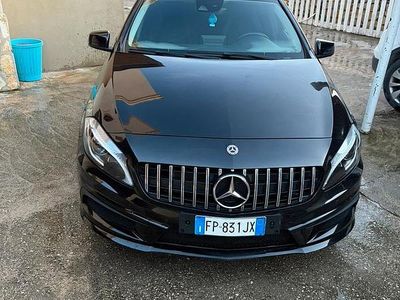 Usata Mercedes A180 AMG 109 CV (80 kW) 2015 Nero Berlina