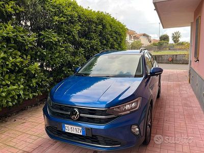 Usata VW Taigo 110 CV (80 kW) 2024 Blu SUV