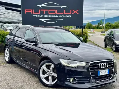 Usado Audi A6 Advanced 204 CV (150 kW) 2013 Negro Familiar