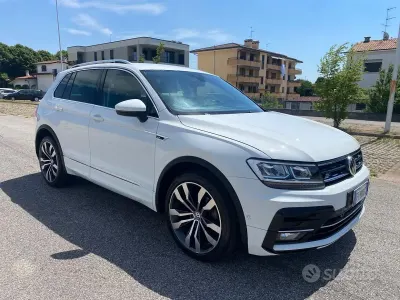Usata VW Tiguan Sport 131 CV (96 kW) 2020 Bianco SUV