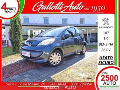 usata Peugeot 107 1.0 68CV 3p.