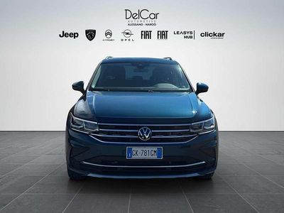 Usata VW Tiguan Elegance 150 CV (110 kW) 2022 Blu/azzurro SUV