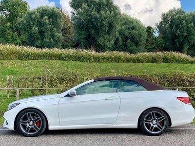 Usata Mercedes E220 170 CV (125 kW) 2013 Bianco Cabrio
