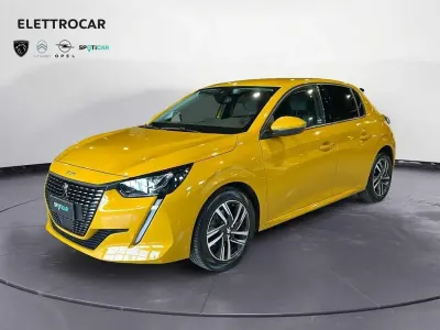 Usata Peugeot 208 Allure 101 CV (74 kW) 2021 Giallo Utilitaria