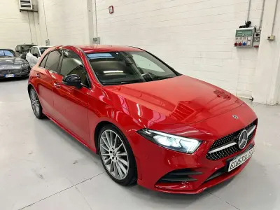 Usata Mercedes A180 Premium 116 CV (85 kW) 2019 Rosso Berlina
