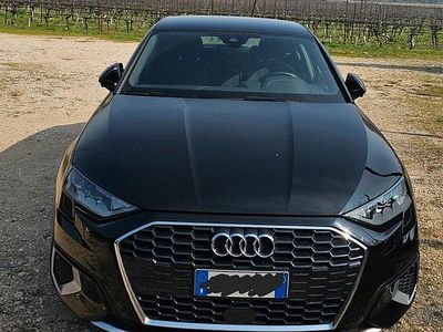 Usata Audi A3 Advanced 150 CV (110 kW) 2021 Nero Berlina