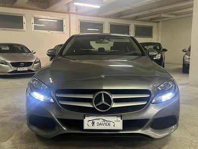 Usata Mercedes C220 Exclusive 169 CV (124 kW) 2014 Grigio Berlina