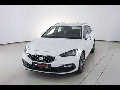 Usata Seat Leon XCELLENCE 150 CV (110 kW) 2021 Bianco Station wagon