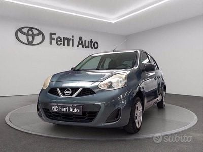 Usata Nissan Micra Visia 80 CV (58 kW) 2017 Grigio Utilitaria