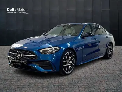 Begagnad Mercedes C300e Advanced 265 HK (194 kW) 2023 Blå Sedan