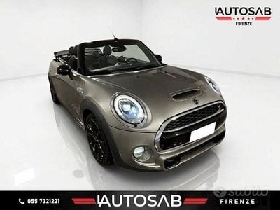 Usata Mini Cooper S Cabriolet Hype 192 CV (141 kW) 2017 Grigio Cabrio