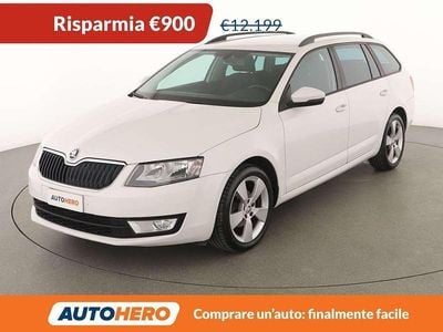 Usata Skoda Octavia Style 110 CV (80 kW) 2016 Bianco Station wagon