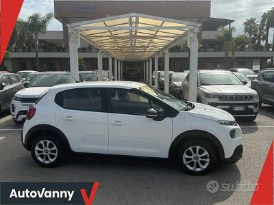 Usata Citroën C3 Feel 83 CV (61 kW) 2020 Bianco Utilitaria